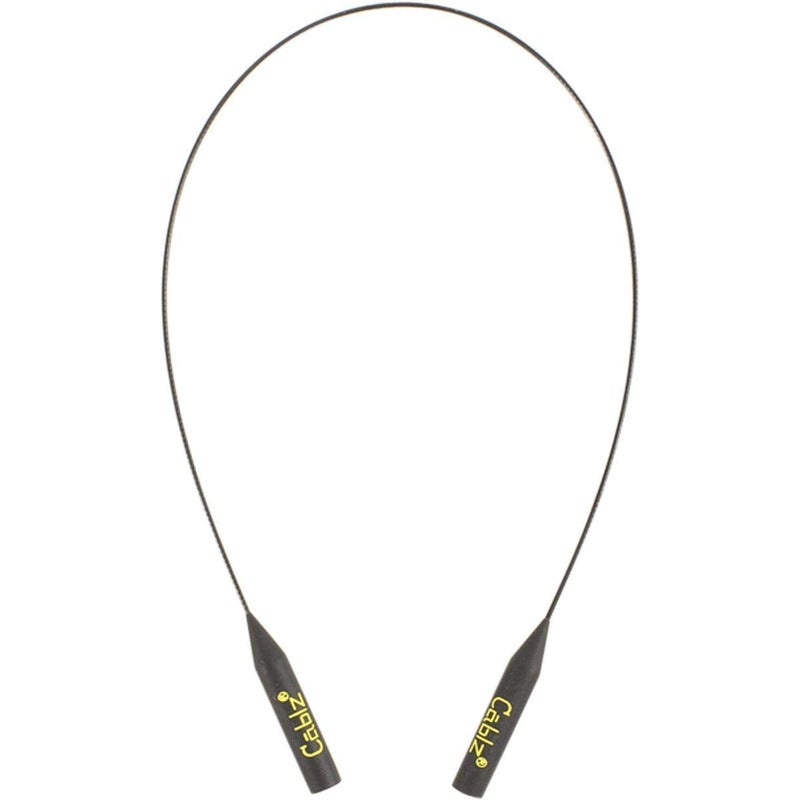 Cablz Original Eyewear Retainer | Stainless Cable Eyewear Retainer Strap (Black - 12 Inch) - Image 2